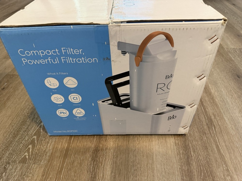 Brio Amphora Reverse Osmosis Under Sink Filtration System