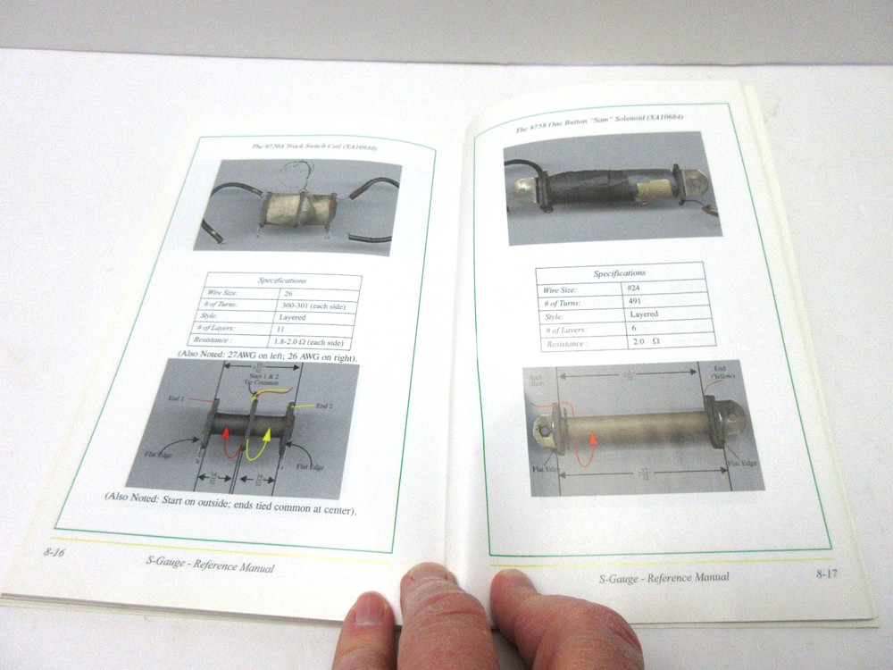 AMERICAN FLYER POSTWAR S GAUGE REFERENCE MANUAL - AC GILBERT - REAL NICE !!