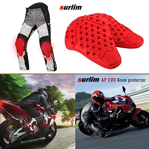 Protector CE Insert Armor Motorcycle Pants Replacement Pads Pair Knee