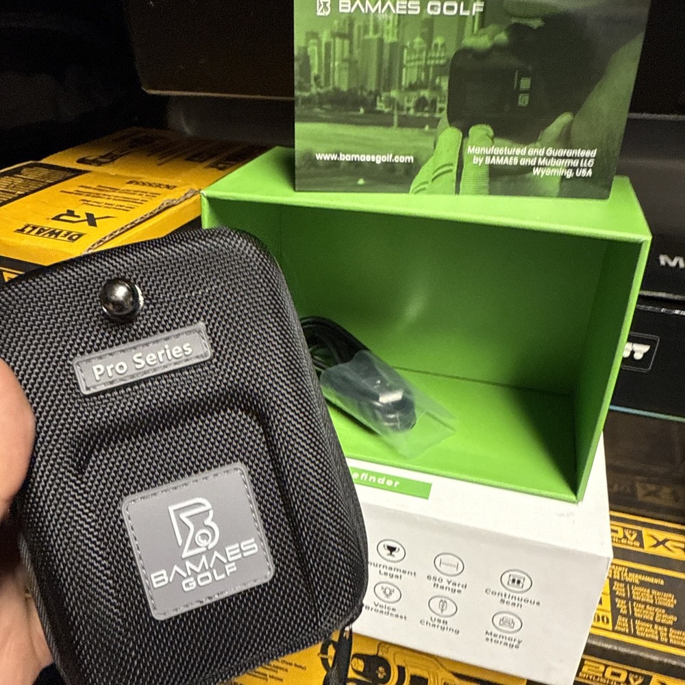 BAMAES Golf Professional Rangefinder Open Box