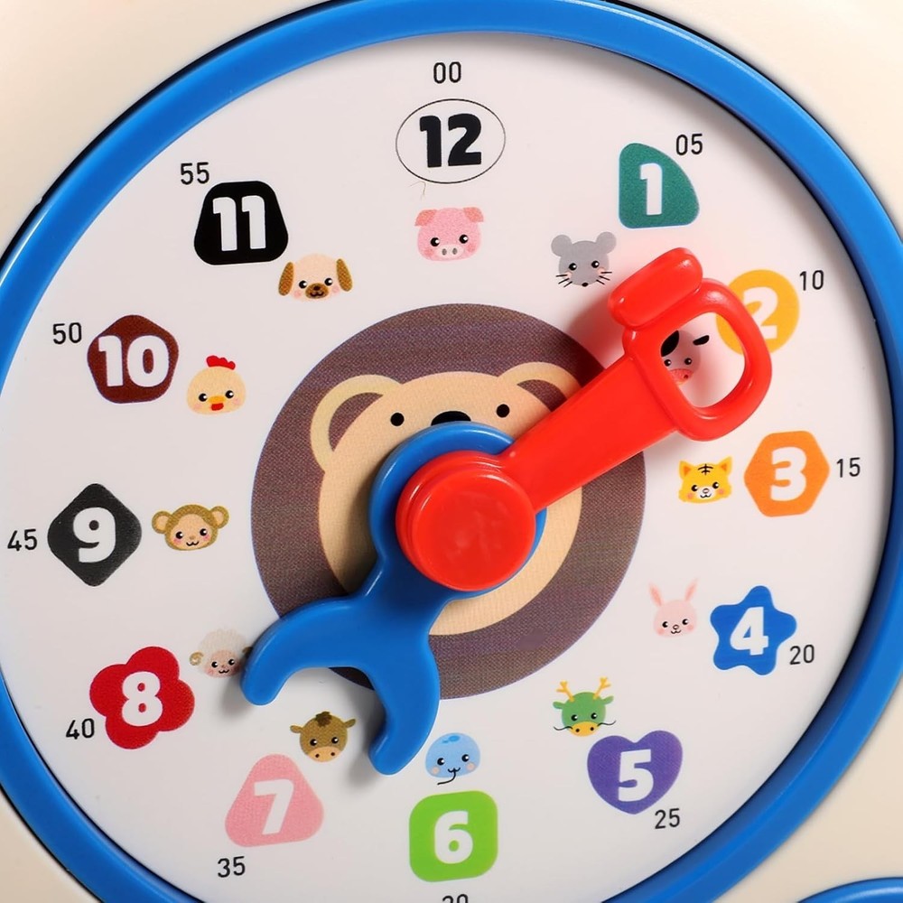 🚨 NEW - Learning Machine Clock Interactive Educational Multiple Cognition Toy