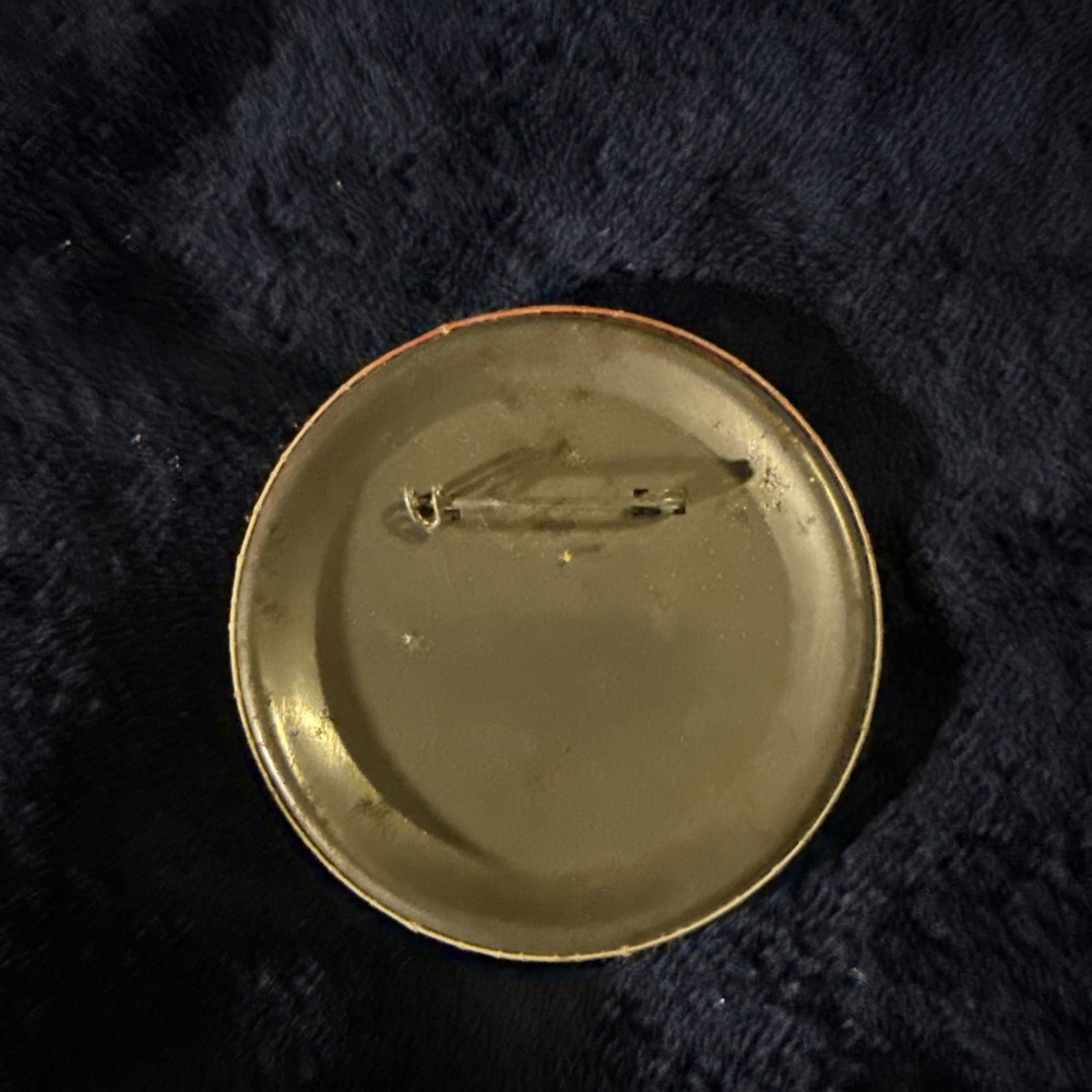 Vintage Budweiser Logo 3” Button Old Design Art Display