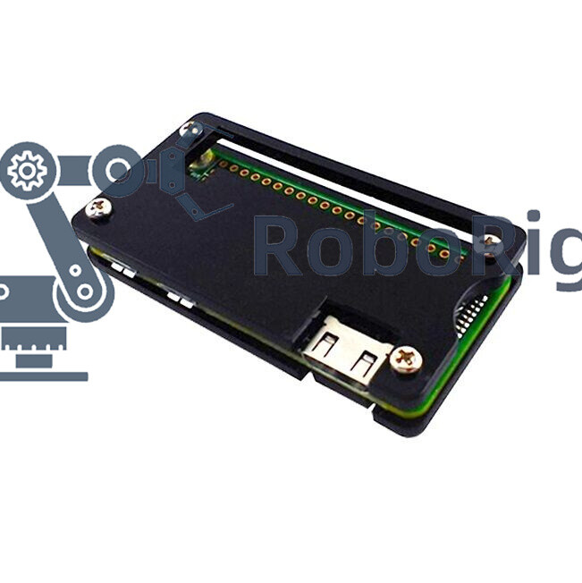 Black Raspberry Pi Acrylic Zero Case Shell Acrylic Case Protection Black Box M