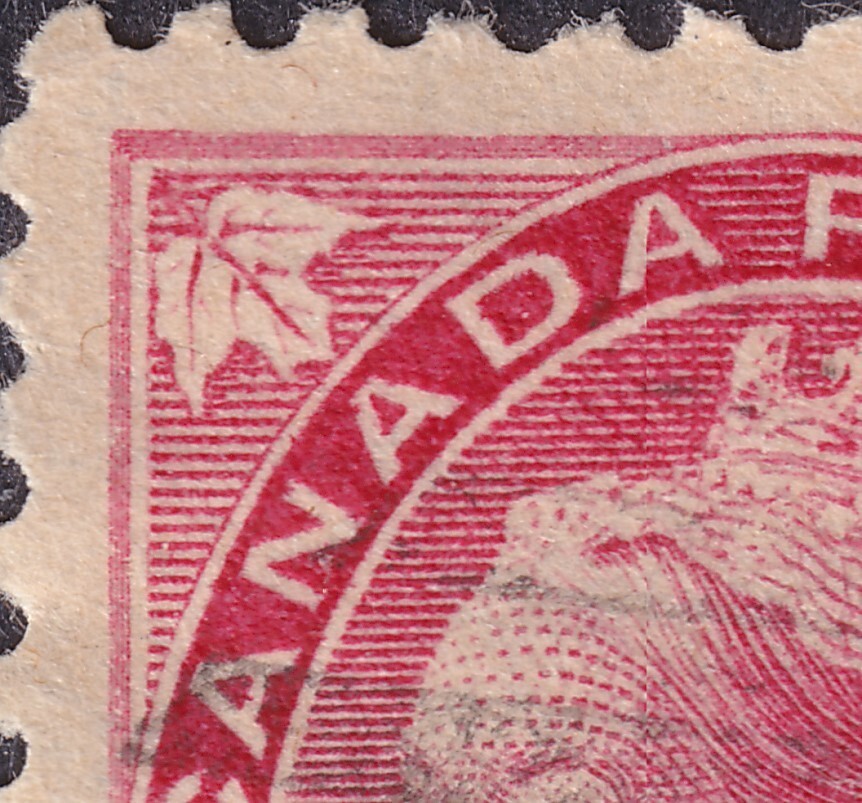 CANADA 1898-1902, Scott No. 77, Re-entry # 46