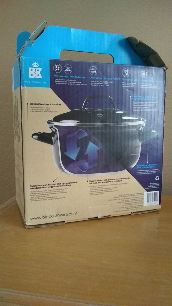 BK Dutch Oven, 2.5 Quart, Black * NEW *