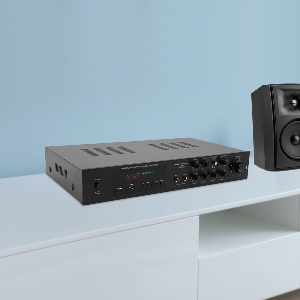 Audio Power Amplifier Electric Bluetooth Amplifying Machine with Remote Control