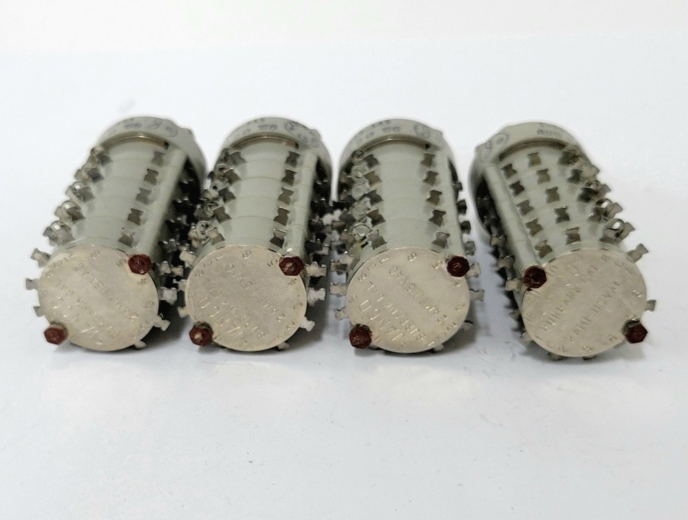 4X Janco 1-1909-5A5 rotary switch - 5 deck - 10 pole - 5 position - compact