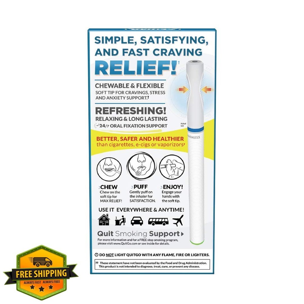 Quit Smoking Aid Smokeless Inhaler Oral Fixation Support Pack