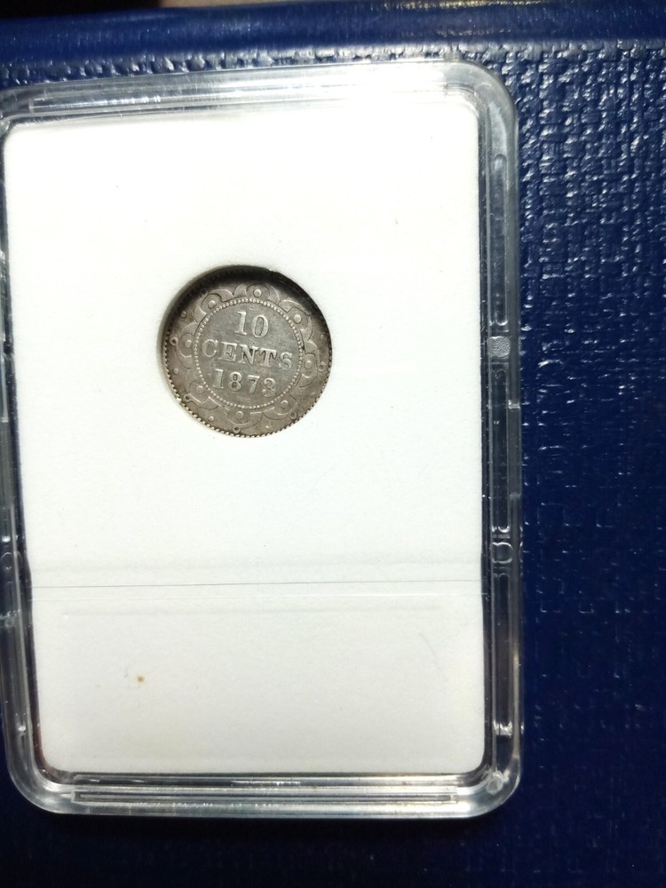 1873 Newfoundland coin set