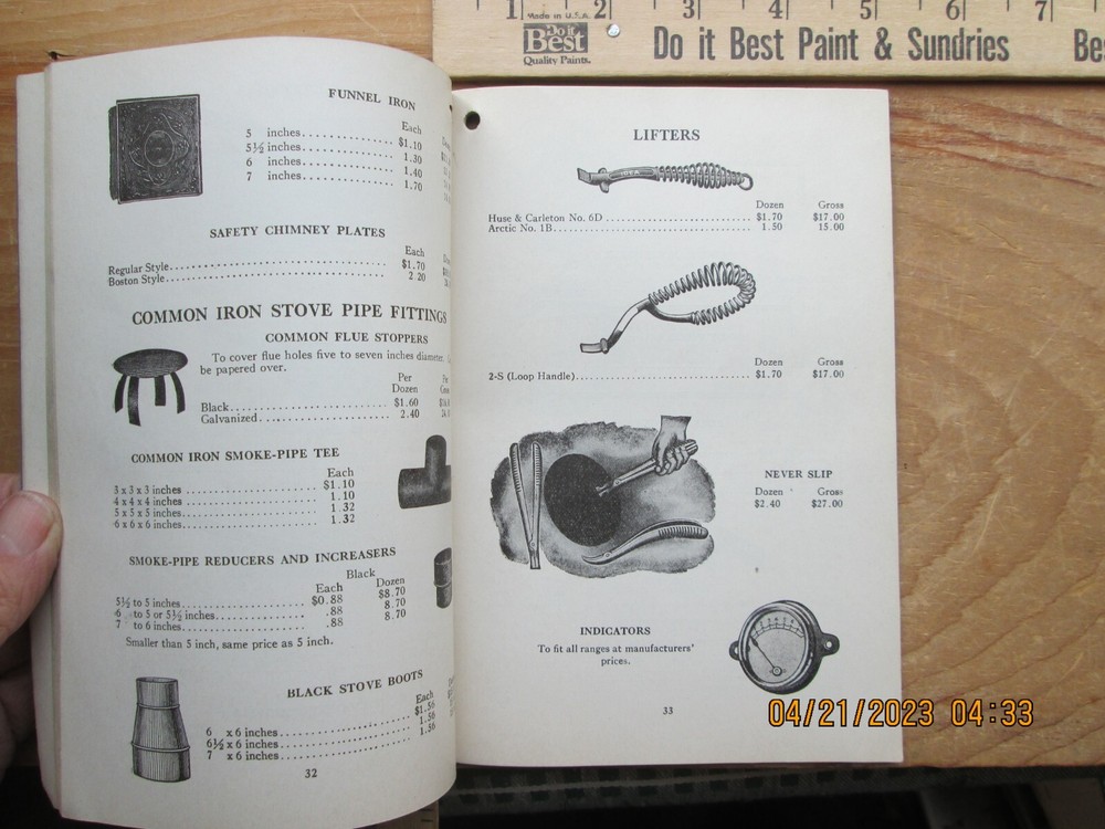 huse & carleton hardware catalog 1937