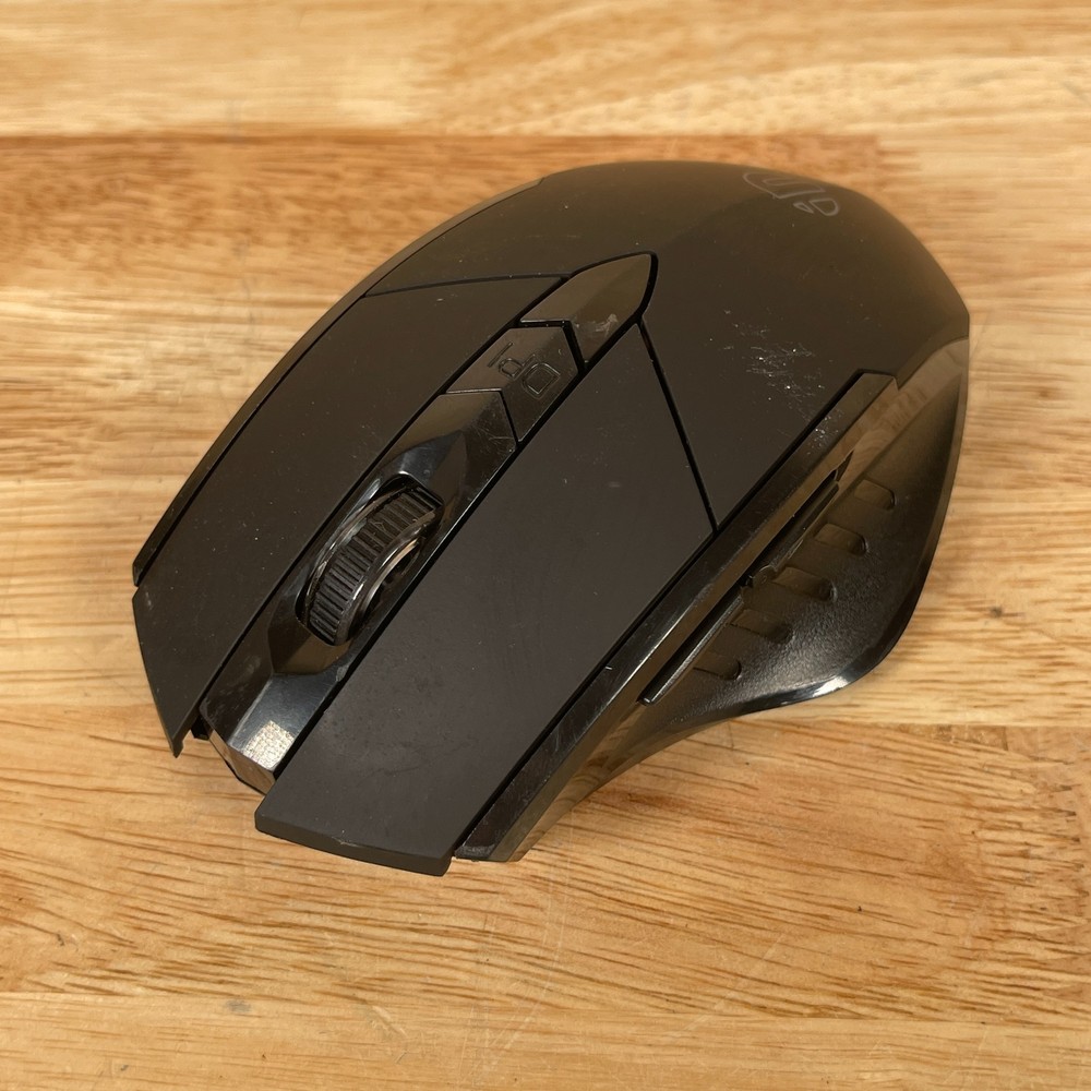 Inphic PM6BS Black Wireless Bluetooth Rechargeable Optical Mouse For PC & Mac