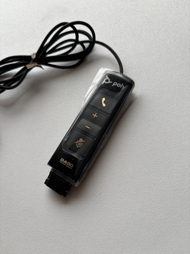 Plantronics DA80 USB Audio Processor Telephone Headset Adapter