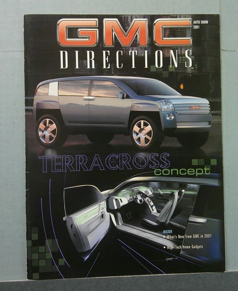 2001 GMC Sales Catalog