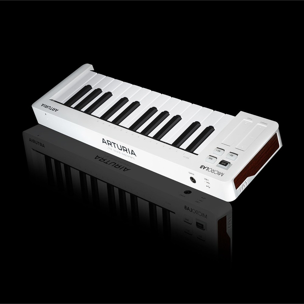 Arturia MicroLab mk3 White Ultra-Compact MIDI Controller