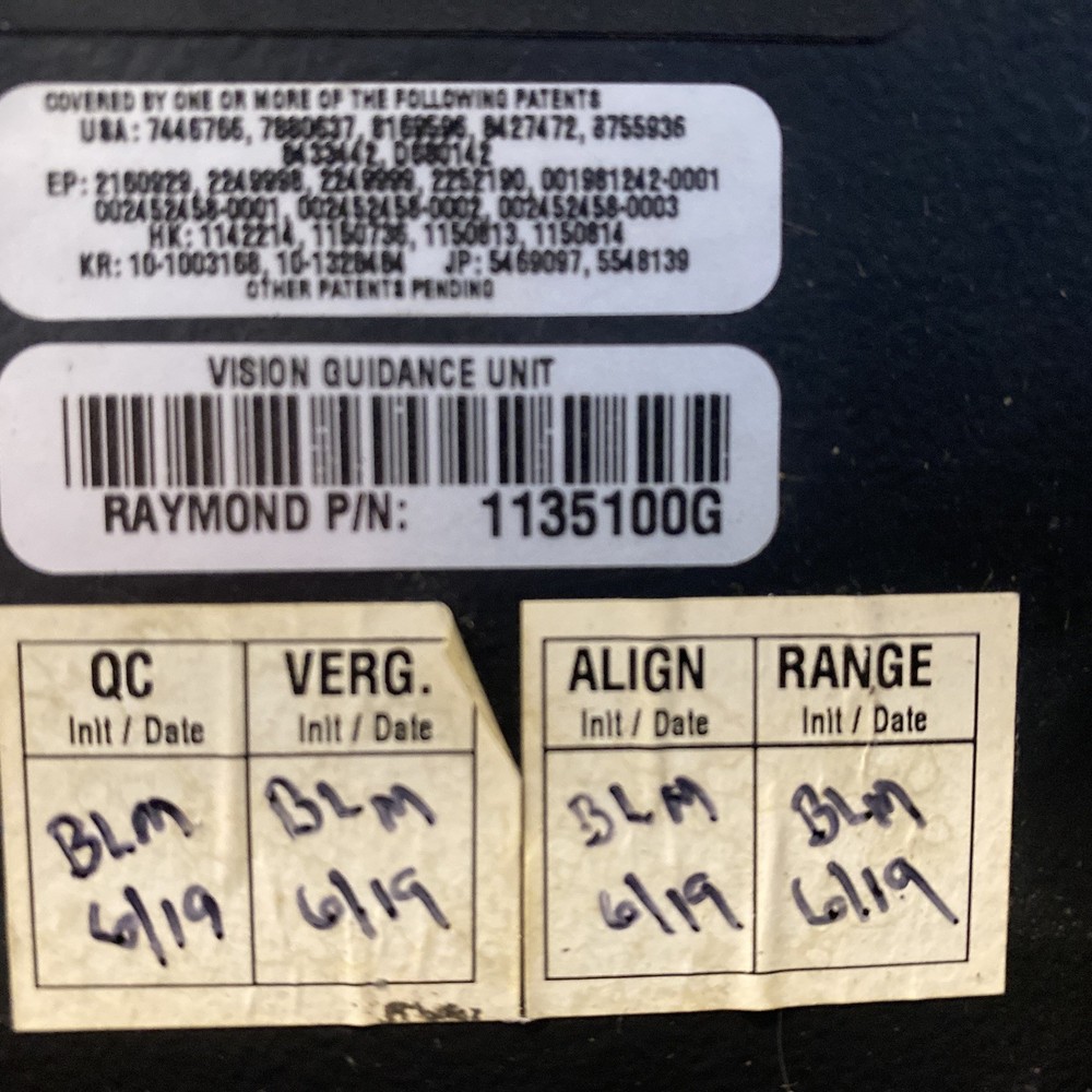 Seegrid Vision Guidance Unit 501007 Used