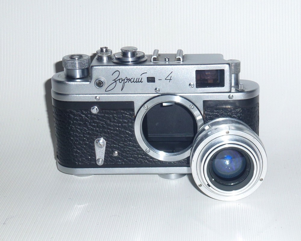 Zorki-4 Russian Rangefinder 35mm camera Jupiter-8 2/50