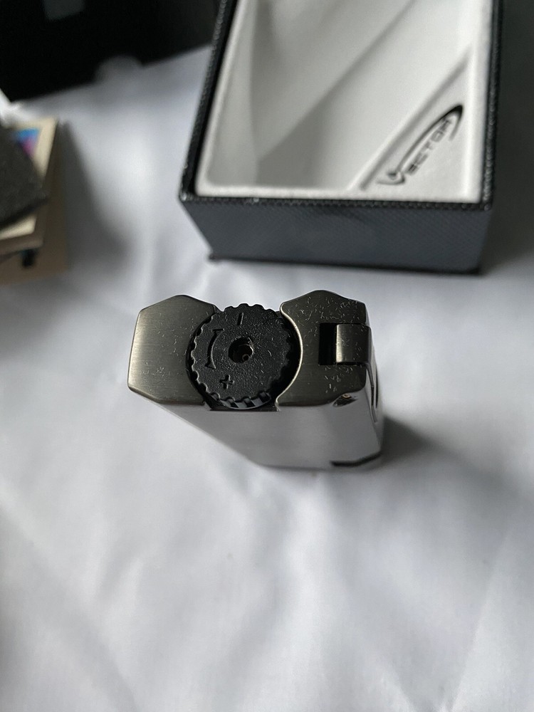 Vector VMotion Dual Jet Cigar Lighter - Gunmetal - New