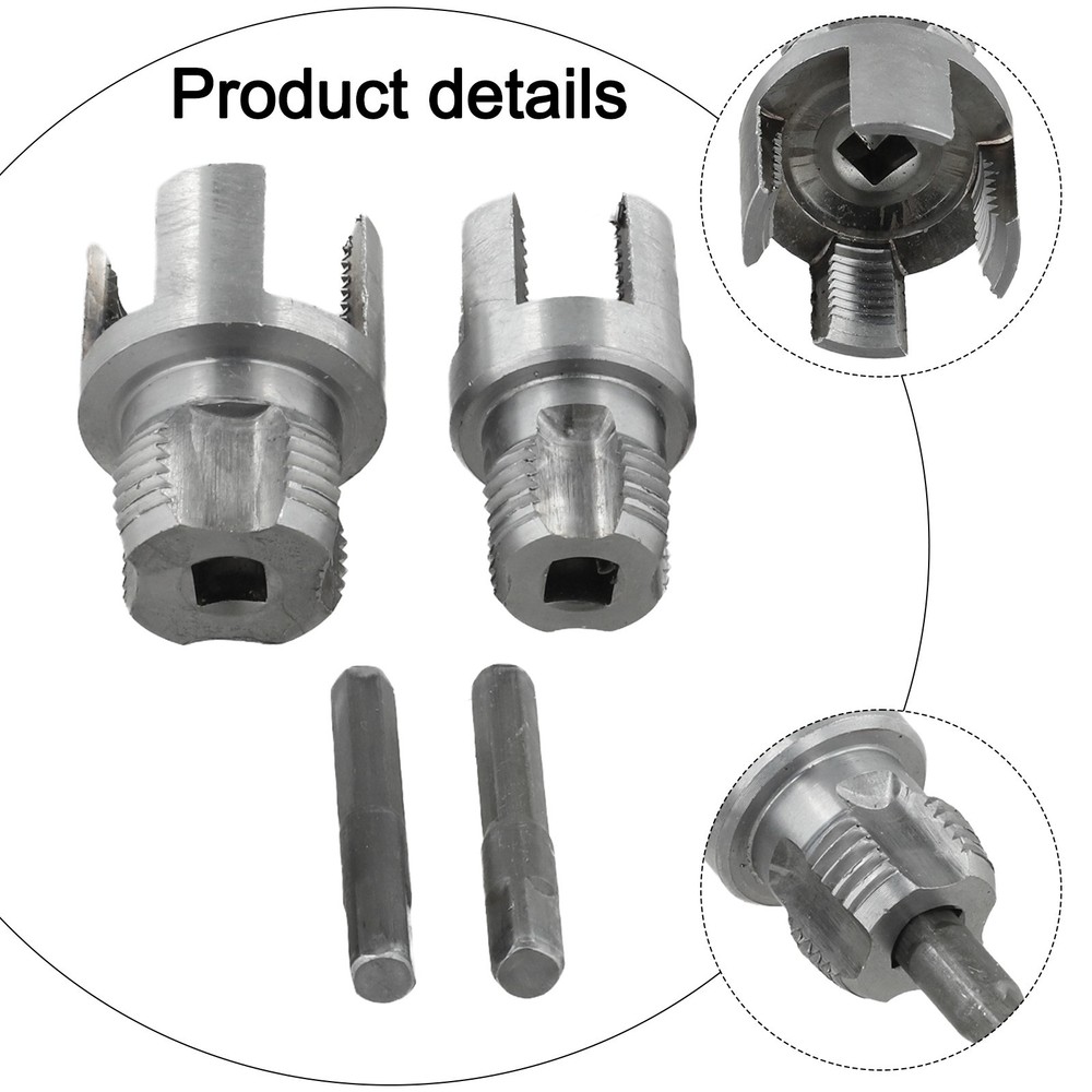 2PC Dual Function Pipe Threading Tool for Internal and External Threading Tasks