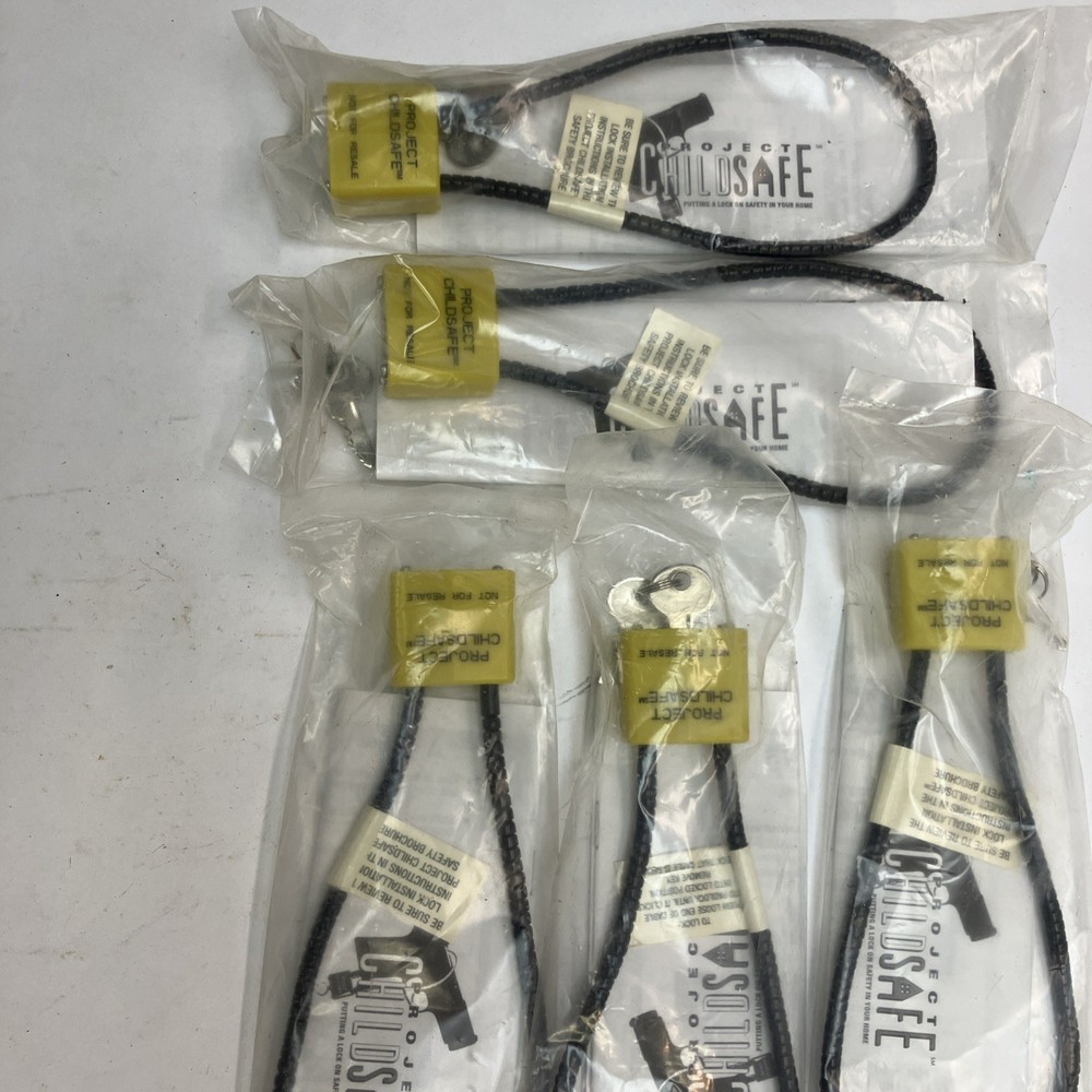 Child Safe Cable Lock And Keys