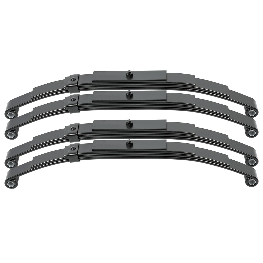 3500lbs Tandem Trailer Axle Suspension Kit Leaf Springs U-bolt + Hanger Set