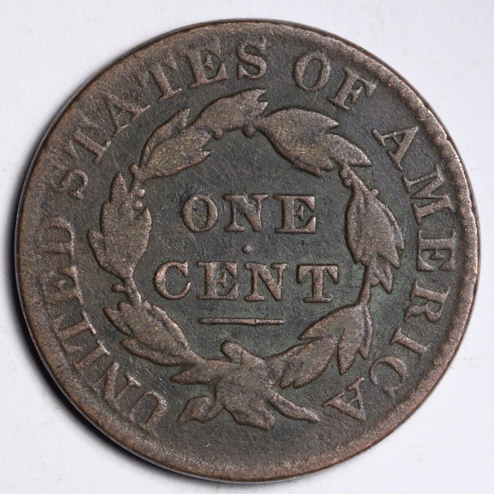1831 Coronet Head Large Cent CHOICE FINE/VF E291 DCH