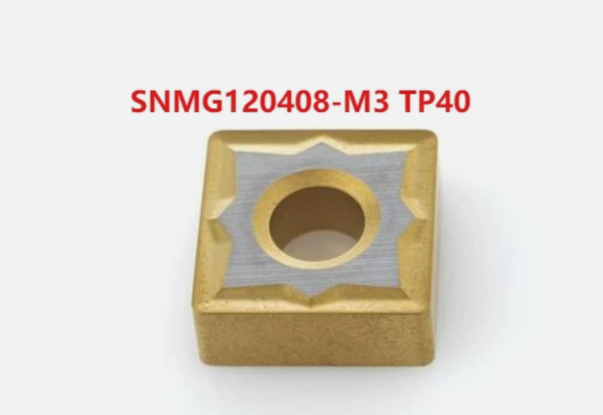 10 PCS  ORIGINAL  INSERTS       SNMG120408-M3 TP40