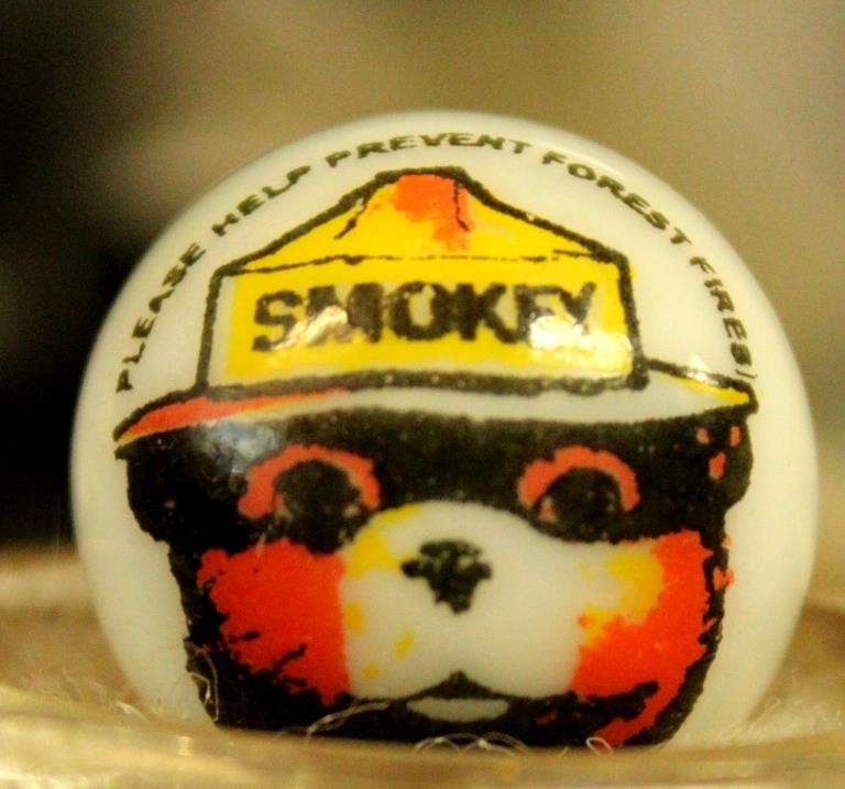 Smokey Bear Marble Tra1-1