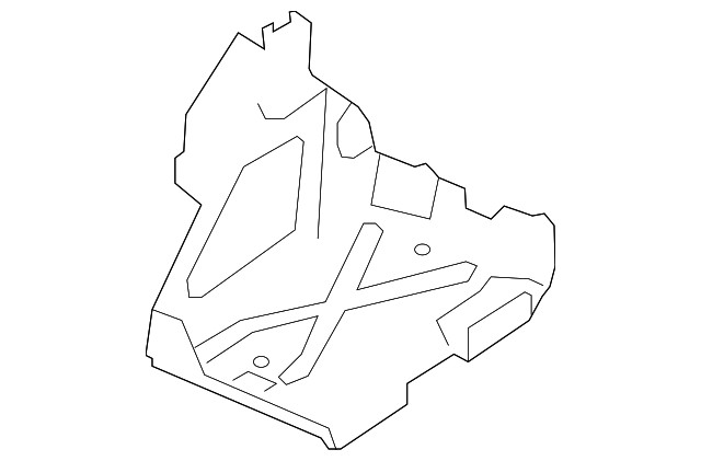 Genuine GM Battery Tray 92457681