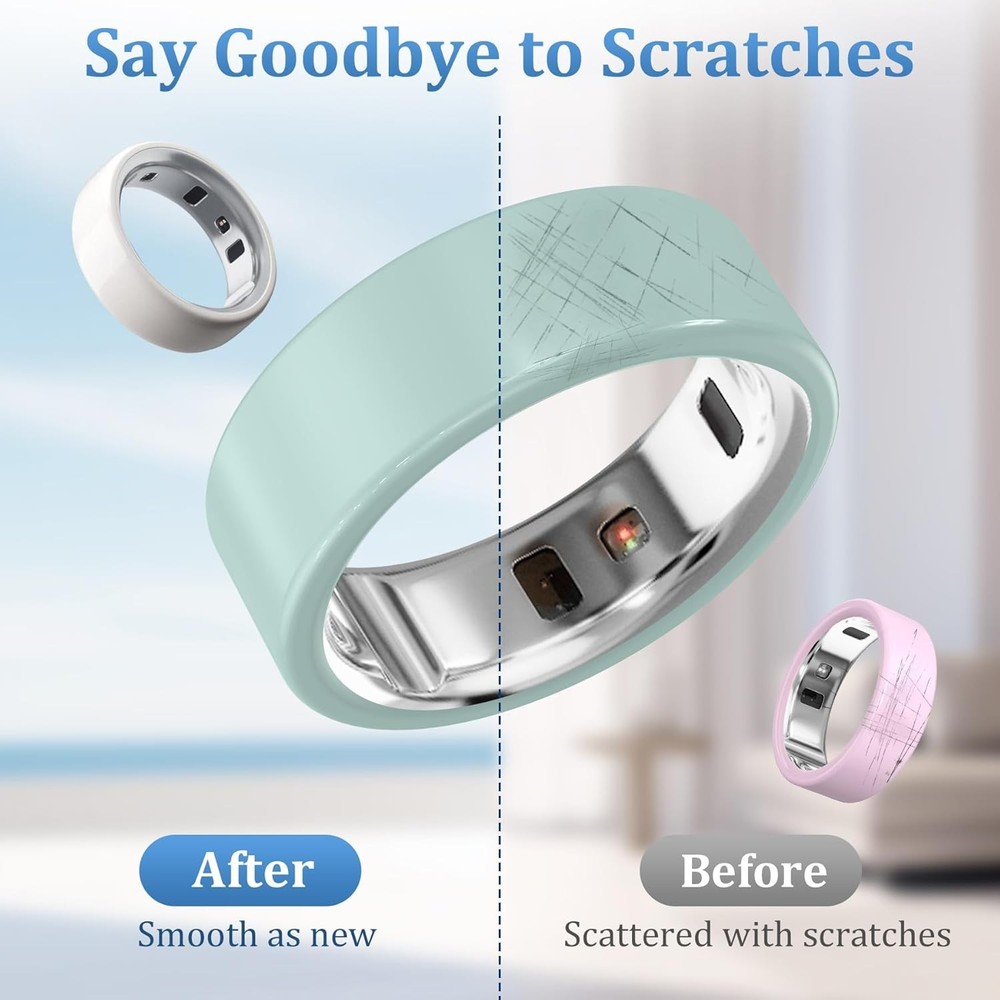 YWXTW Polishing Pad Designed for Oura Ring 4 Ceramic, [Scratch Remover] [Restore