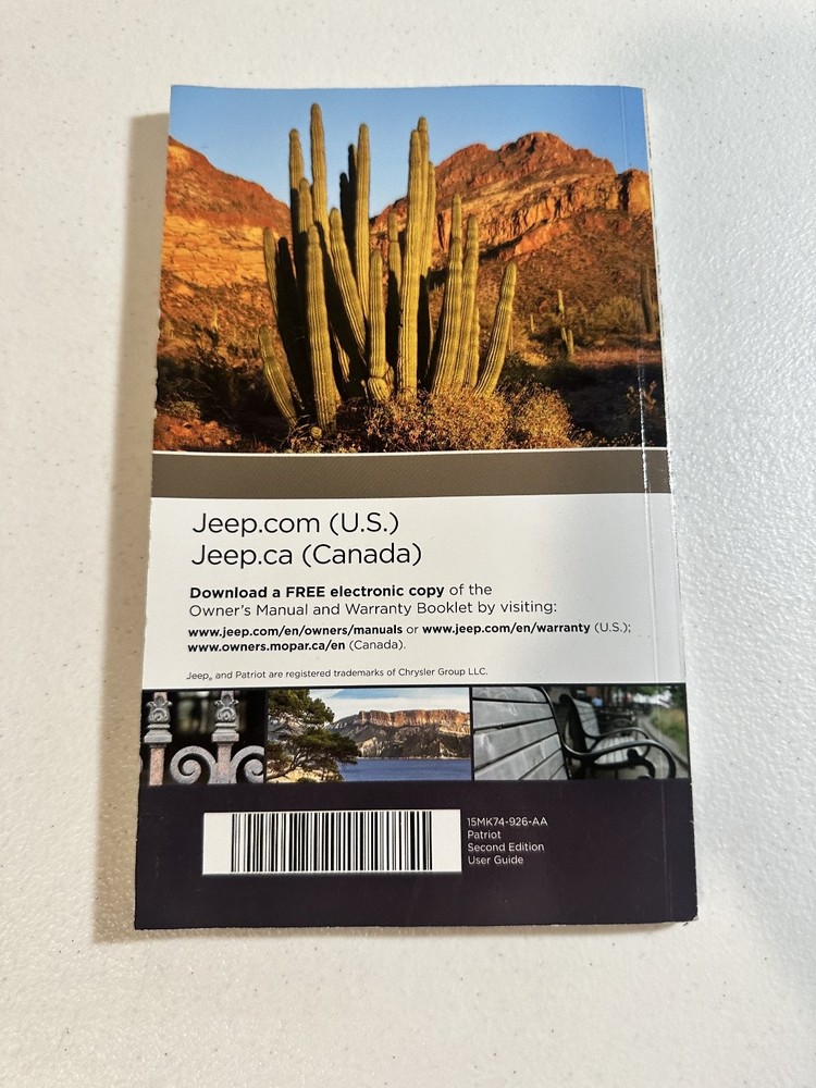 2015 Jeep Patriot User Guide