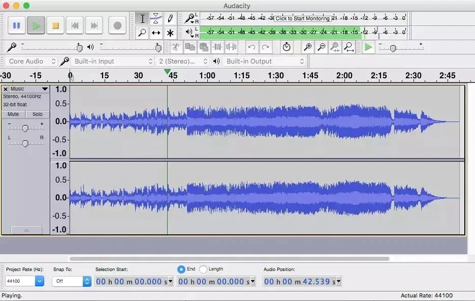 Audacity USB Professional Audio Music Editing Recording Software