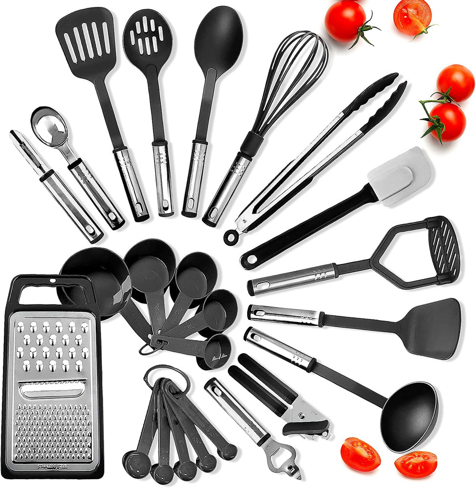 Baking Pan Set, 39 Piece Premium Baking Set, Nonstick Bakeware Sets BPA Free, Co