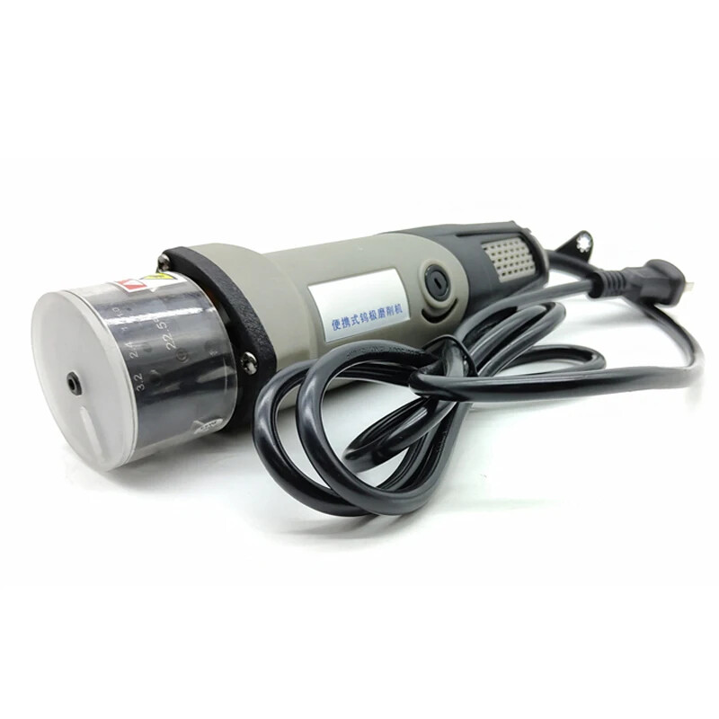 GM400 Handheld Tungsten Electrode Sharpener Dustproof Grinding Machine Portabl