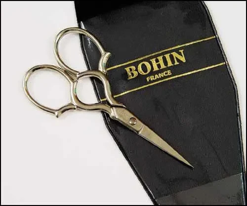 Bohin "LARGE LOOP" Scissors, Needlework, Embroidery, Cross Stitch, & Fine Stitch