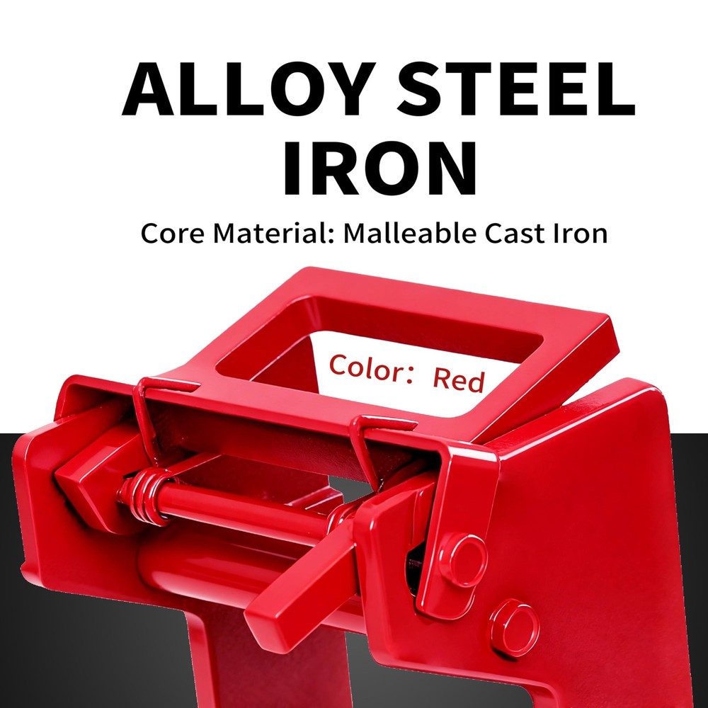 Heavy-Duty Cast Iron Wall Jack - 1000 Lbs Capacity, Portable for Framing