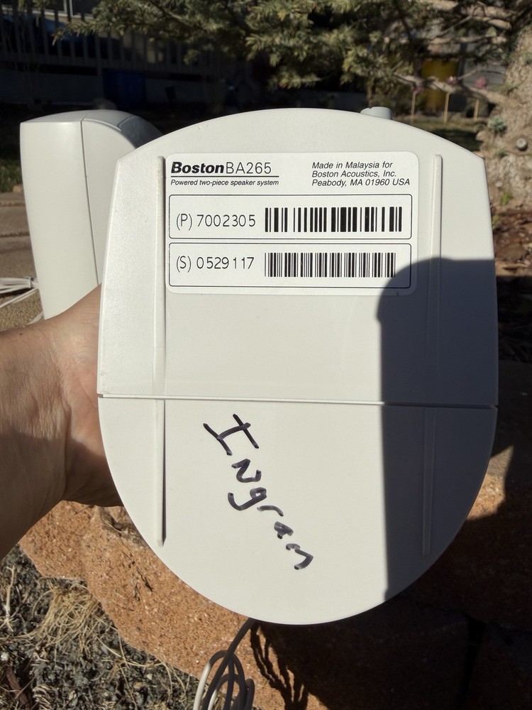 Boston Acoustics BA265 computer speakers