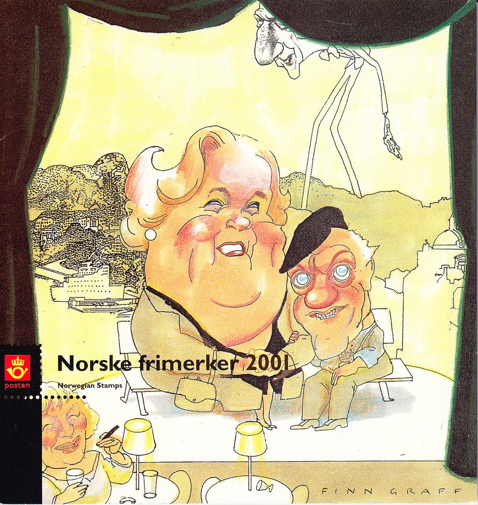 NORWAY YEARPACK 2001 MNH. Catalog value about $77.80
