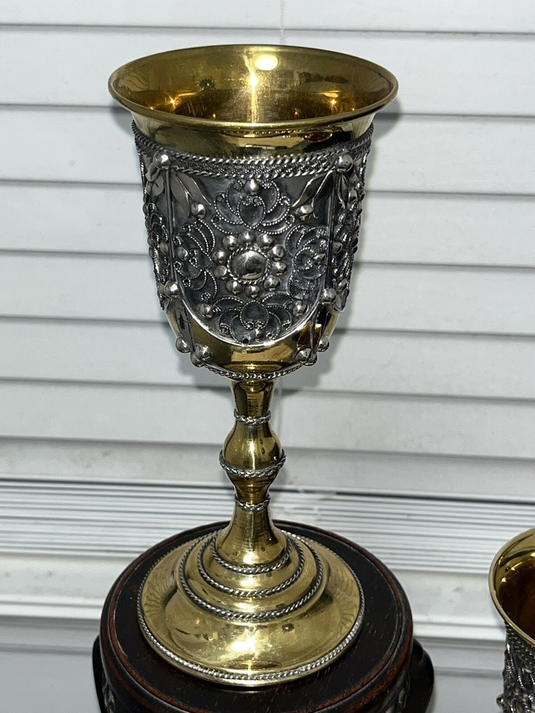 Kiddush Filigree Goblets