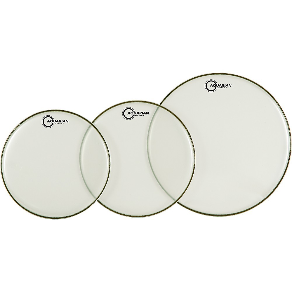 Aquarian Response 2 Standard Drumhead Pack