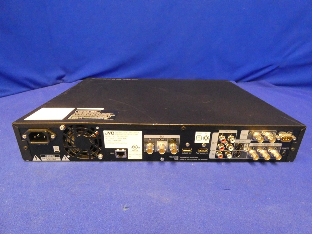 JVC SR-HD2700U Blu-Ray Disc & HDD Recorder