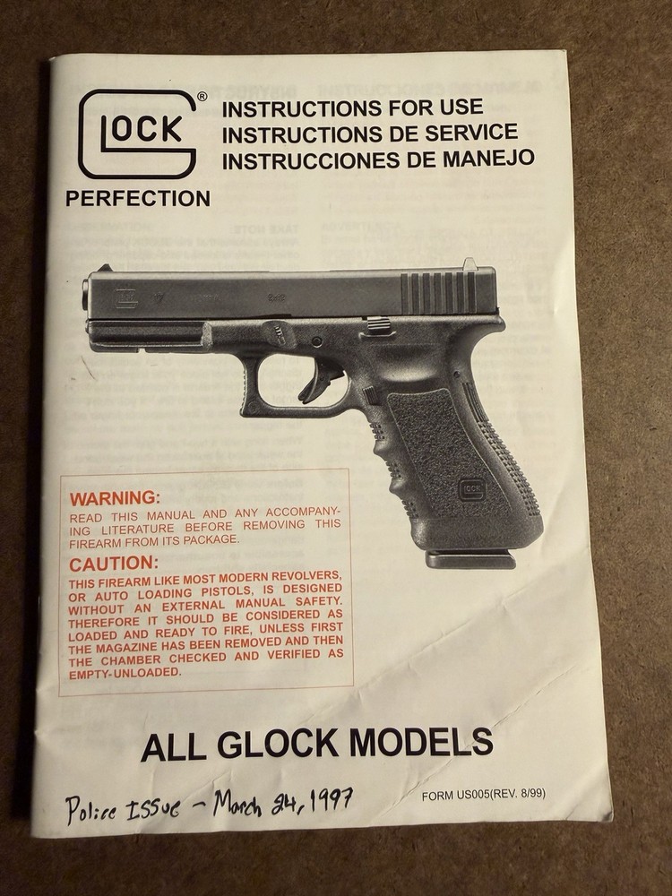 1999 Glock Manual