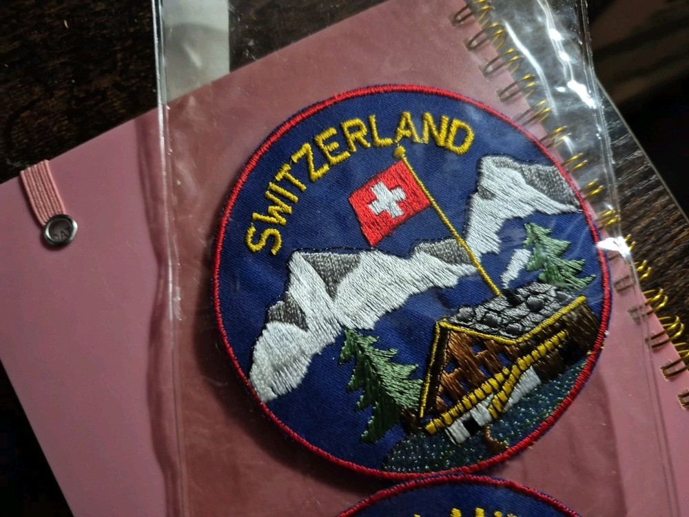 Switzerland Swiss 4inch Ski Patch X 2