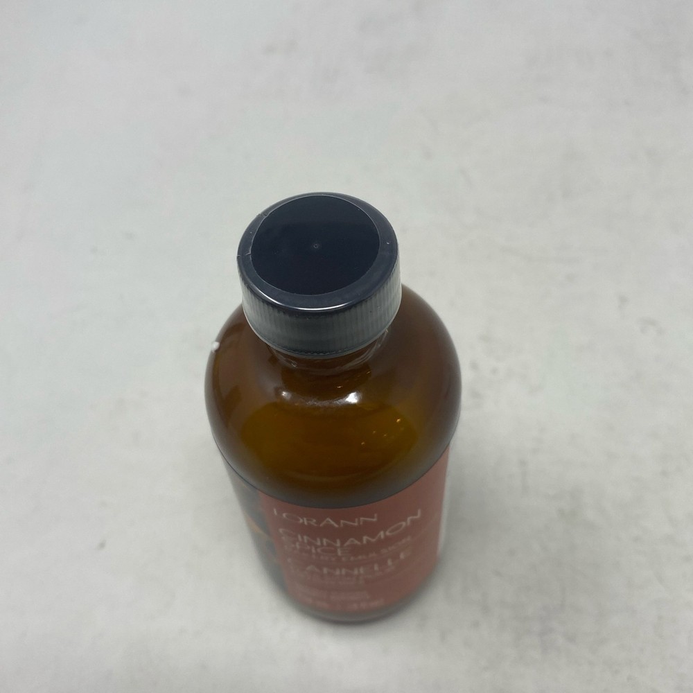 LorAnn Cinnamon Spice Bakery Emulsion, 4 fl oz Amber Bottle
