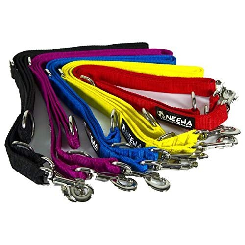 Adjustable Dog Leash 2m/6.5ft Blue