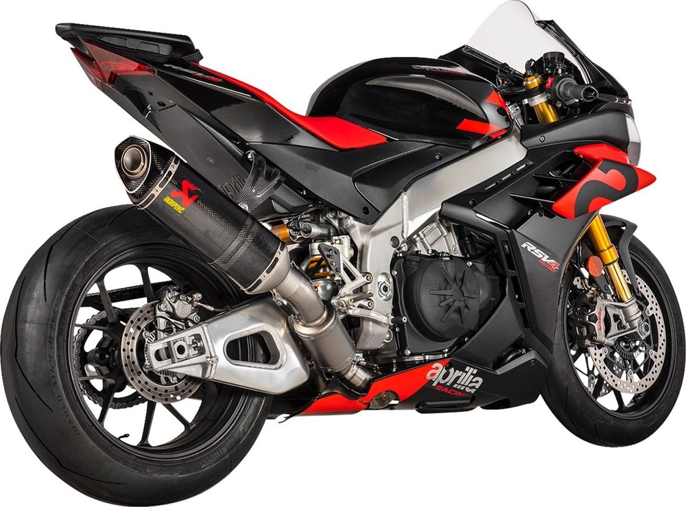 AKRAPOVIC L-A10E11/TD RSV4 Track Day Link Pipe