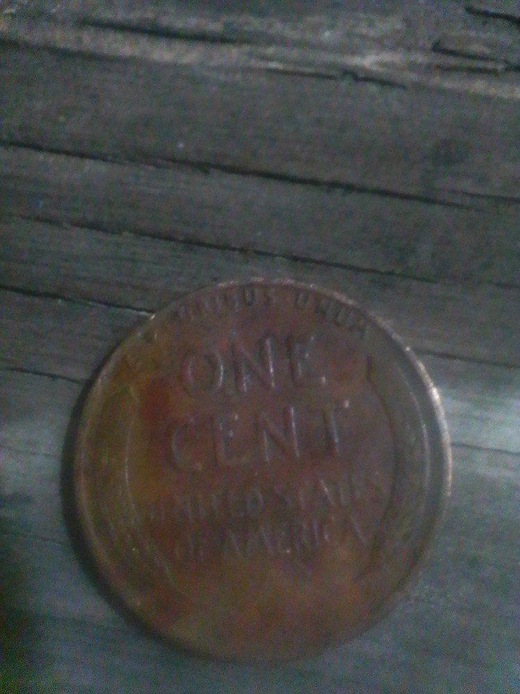 1945 Wheat Penny No Mint