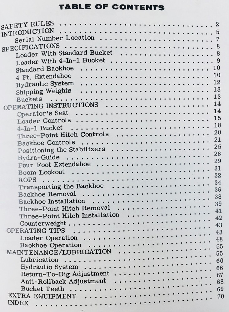 Case 580B 580 Ck B Shuttle Tractor Loader Backhoe Owners Operators Manual Set