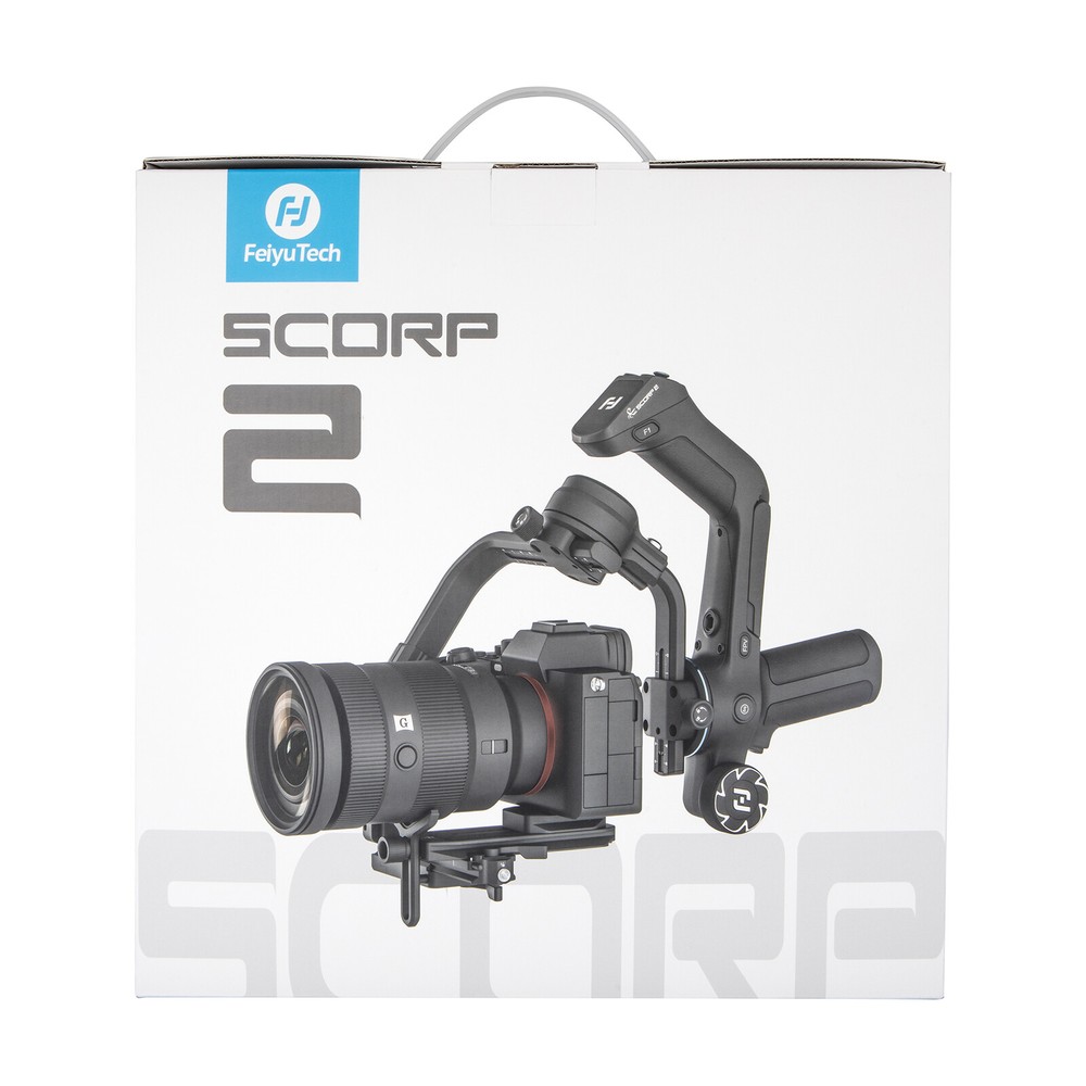 FeiyuTech SCORP 2 Kit Gimbal Stabilizer for Mirrorless DSLR Camera AI Tracking