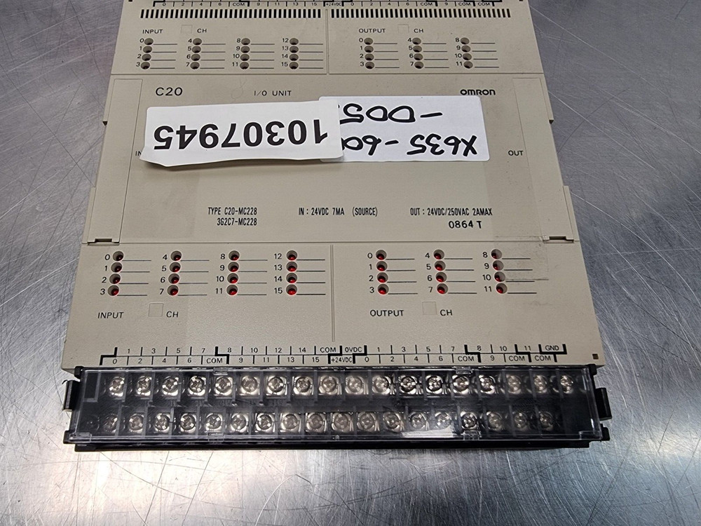 Omron C20 Programmable Controller | Type: C20-MC228