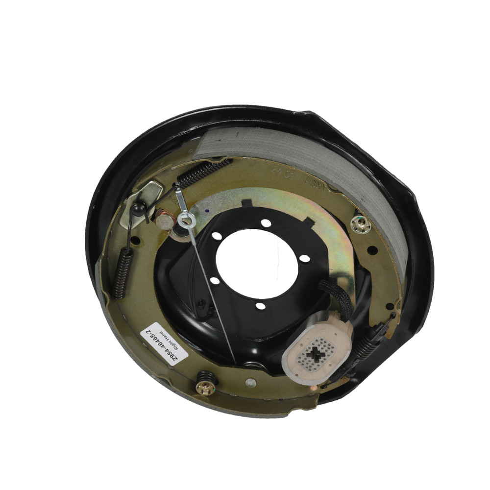 Four 12" X 2" Electric Trailer Brake Assembly for 7000 Lbs Trailer Axles LH & RH